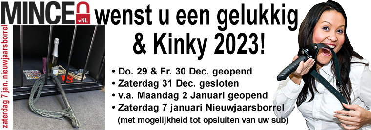 Mince wenst u een gelukkig & Kinky 2023!