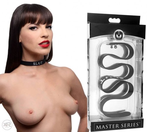 Siliconen Halsband - Slut van Master Series