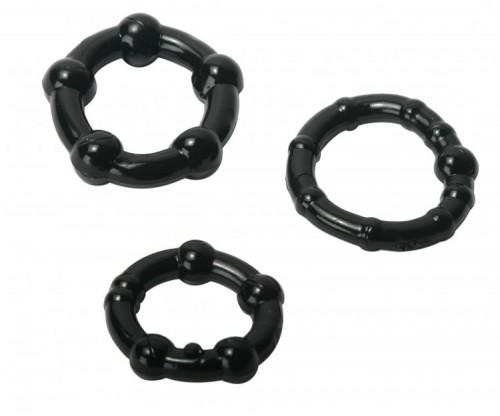 Black Performance Erection Rings