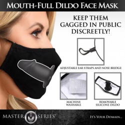 Corona mask with Dildo Gag - xr-ah079