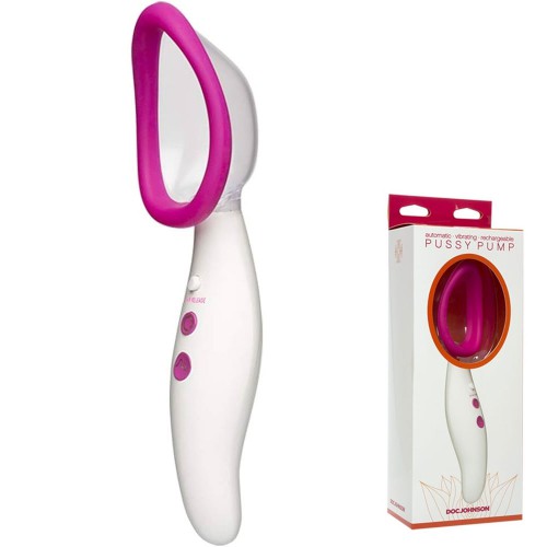 Rechargeable Vibrating Pussy Pump by Kink - Doc Johnson