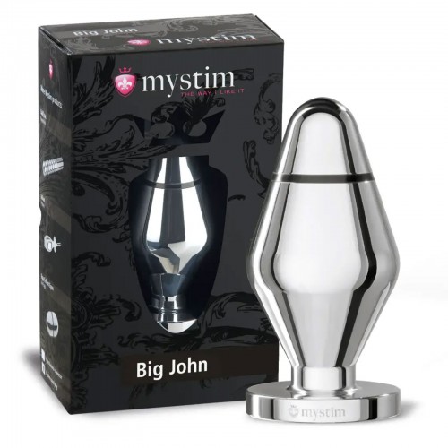 Mystim - Big John Bi-Polare Buttplug - Ø 6,5 cm