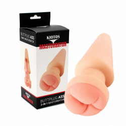 De Buttplug Masturbator 2 in 1 van Kiotos - opr-3015016