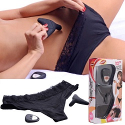 10X Remote Control Cheeky Style Vibrating Panty - ae667