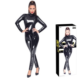 Vinyl Jumpsuit by Black Level - or-28513931022