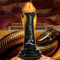 Der Golden Mamba-Dildo von Creature Cocks - ah288