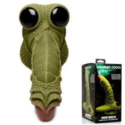 Het Geschubde Moeras Monster Dildo van Creature Cocks - ah055