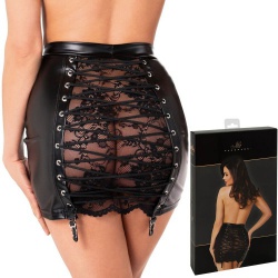 Tight-fitting mini skirt by Noir Handmade - or-27707091021