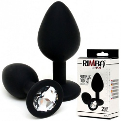 Rimba - Buttplug Duo Set Ø 28 & Ø 38 mm - ri-9157