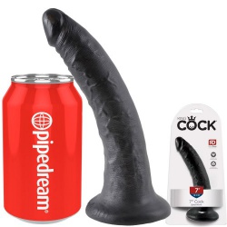 De 7" King Cock Black by Pipedream - or-05444930000