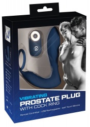 De vibrerende Prostaat Plug met Cock Ring bybYou2Toys - or-05948810000