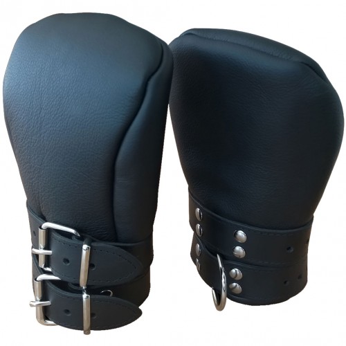 Luxe Lederen Vuist Handschoenen by Strict Leather